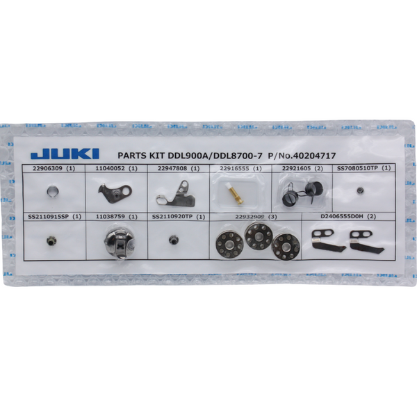 Juki Parts Kit 40204717 for Juki DDL900A, DDL87007 Sewing Machine