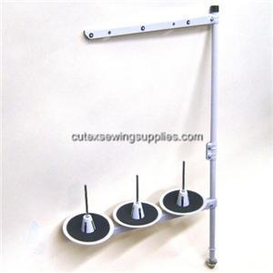 Industrial Sewing Machine 3-Spool Thread Stand - Cutex Sewing Supplies