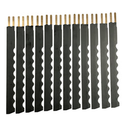 8" Wave Edge Teflon Coated Blade For Eastman Cutting Machine - 12-Pk. Knives