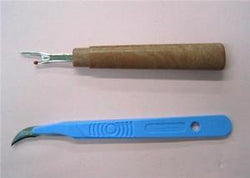 FLAT HANDLE SEAM RIPPER & SURGICAL SEAM RIPPER SET