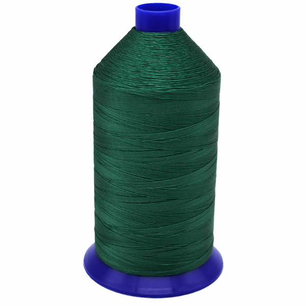 Green Bonded Nylon Upholstery Thread Size 92, Tex 90, 16 Oz. 4200 Yard
