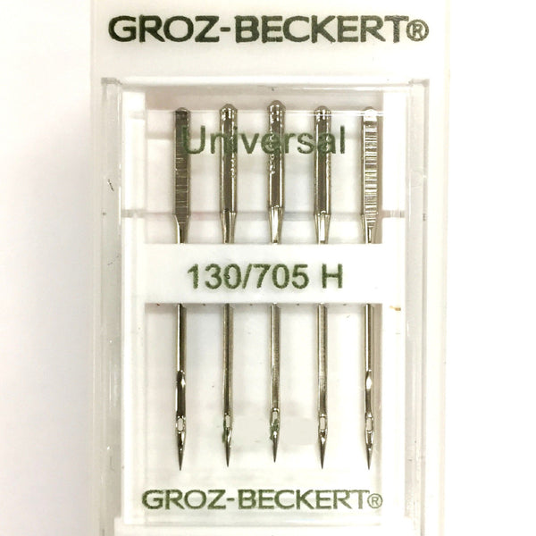 Groz-Beckert 130/705H HAX1 Flat Shank Universal Sewing Machine