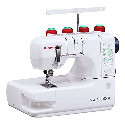Janome CoverPro 1000CPX Portable CoverStitch Machine With Free Bonus P