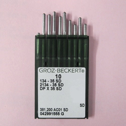 10 Groz-Beckert 134-35 SD, DPX35 SD Leather Point Sewing Machine