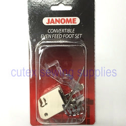 Janome Convertible Even Feed Foot Set For Low Shank Machines #214517004