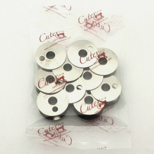 Seiko Industrial Sewing Machine Metal Bobbins #35784 - Pack of 10 - Cutex  Sewing Supplies