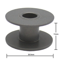 6 Aluminum Bobbin #07-024A-120H for SunStar Industrial Sewing Machine