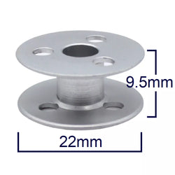 10 Pk. Bobbin #102-10805 for Juki LH-3128-7, LH-3168-7, LH-3528-7, LH-3568-7
