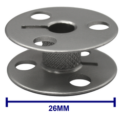 3 Pk Juki Genuine Aluminum Bobbin #107-59603 for LU-2210N-7, LU-2212N-7