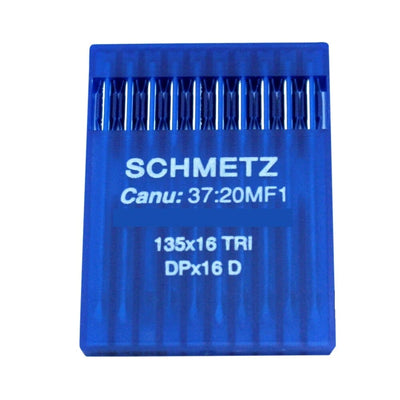 10 Schmetz 135X16TRI Triangular Point Needles for Walking Foot Sewing Machine