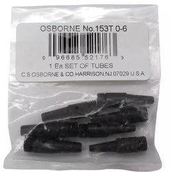 Set of Replacement Tubes #153T 0-6 for C.S. Osborne #153 Spring Punch