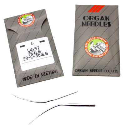 10 Organ 251LG LWX5T Curved Industrial Blindstitch Sewing Machine Needles