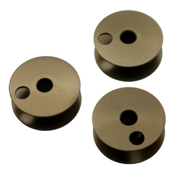 3 Pk Aluminum Bobbin #402-35203 for Juki LH-3500 Series, LH-3188 Sewing Machine