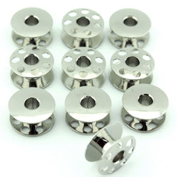 10 Pk. Metal Bobbin #426000 For Many Elna & White Sewing Machines