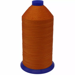 Orange Bonded Nylon Upholstery Thread Size 92, Tex 90, 16 Oz. 4200 Yards