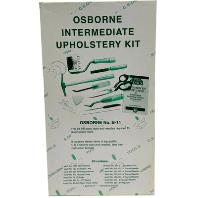C.S. Osborne Intermediate Upholstery Kit #B-11 with Instruction