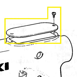 Cutex Top Cover #B1150-051-000 for Juki LU-562, LU-563 Walking Foot Sewing Machines