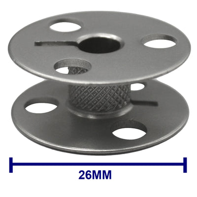 3 Aluminum Bobbin #CHK-HB001200 for SunStar Industrial Sewing Machine