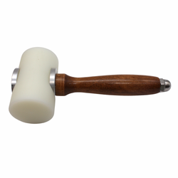 T-Head Leather Carving Hammer Mallet with Wooden Handle - Leathercraft Tools