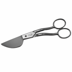 C.S. Osborne 6" Applique Duckbill Blade Scissors with Offset Handle - Germany