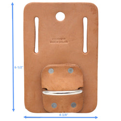 C.S. Osborne Leather Hammer Holder for Work Tool Belt