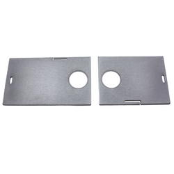Cutex Bed Slide Plate Set for Juki LH-3128, LH-3168, LH-3500A Double Needle Machine