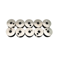Cutex 10 Metal Bobbins Part Number #62212 Compatible with Union Special 61800, 62200 Sewing Machine