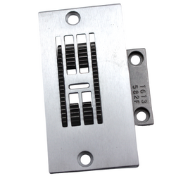 Cutex Needle Plate & Feed Dog Set for Juki LZ-586 Industrial Zig-Zag Sewing Machine
