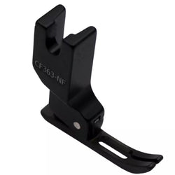 Black Teflon Coated Narrow Zipper Foot #P363-NF for Needle Feed Sewing Machines
