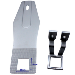 25mmX25mm Feed Plate & Clamp Set - Juki LK-1850, LK-1900 Bartack Sewing Machine