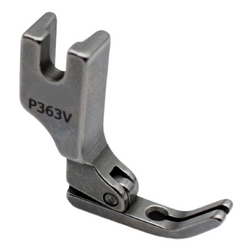 LIN-O-VEL Hinged zipper foot Part Number #P363V for Industrial Sewing Machines