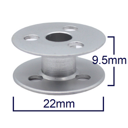 Cutex 10 Pk. Bobbin Part Number #S01928-101 for Brother LT2-B841, B842, B845, B847 Sewing Machine