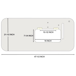 Table Top Fits Singer 20U, Consew CN2053R, Rex 20U, Tacsew T20U, Yamata 20U