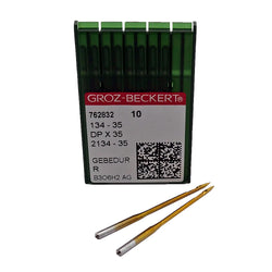 100 Pk. Groz-Beckert 134-35 DPX35 Gebedur Titanium Sewing Machine Needle