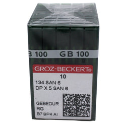 100 Groz-Beckert 134 DPX5 SAN 6 Gebedur Titanium Sewing Machine Needles