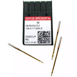 100 Groz-Beckert 135X17 SAN5 VERSION 5.2 Industrial Sewing Machine Needle