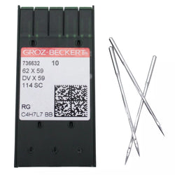 10 Groz-Beckert 62X59 DVX59 Industrial Chainstitch Sewing Machine Needles