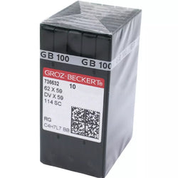 100 Groz-Beckert 62X59 DVX59 Industrial Sewing Machine Needles
