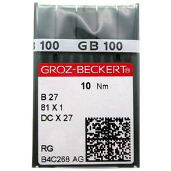 100 Pk. Groz-Beckert B27, DCX27 Industrial Overlock Sewing Machine Needles