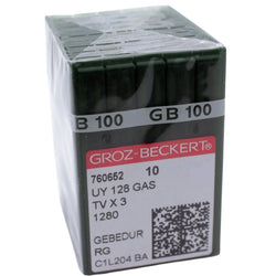 100 Groz-Beckert UY128GAS Gebedur Titanium Coverstitch Sewing Machine Needles