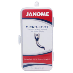 Janome Micro Foot #HG00293 for Janome Long Arm & Handi Quilter Quilting Machine