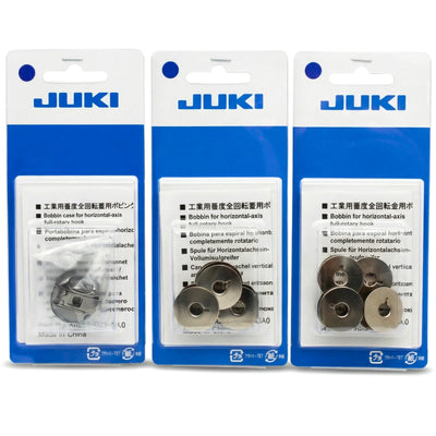 Juki TL-Series Sewing Machine Bobbin Case + 10 Bobbins Set (Genuine Juki Part)