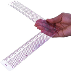 Westcott C-Thru 8-Inches/17cm L-Square Inch-Metric Ruler #L-808