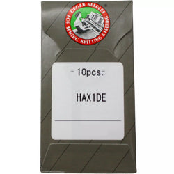 Pack of 10 Organ HAX1DE 15X1DE Denim Needles for Home Sewing Machines