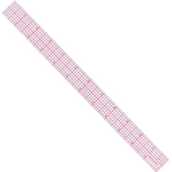 Westcott C-Thru Transparent 12" X 1" 8ths Graph Ruler W-25
