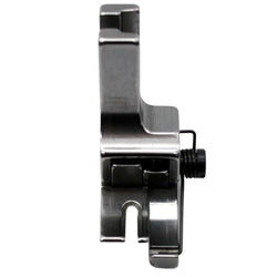 Right Guide Compensating Presser Foot with Spring for Heavy Fabric Topstiching