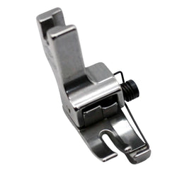 Right Guide Compensating Presser Foot with Spring for Heavy Fabric Topstiching