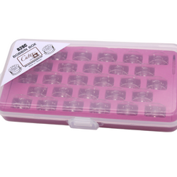 28 Genuine Janome Bobbins #102261103 with Storage Case for All Janome Models