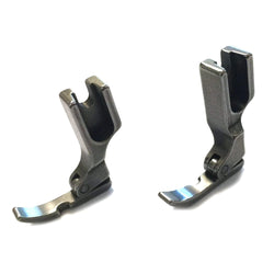 Industrial Sewing Machine Narrow Left & Right Hinged Zipper Cording Foot Set