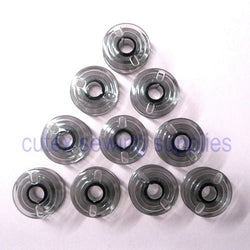 10 Plastic Bobbins For Elna Babylock Sewing Machines #493555